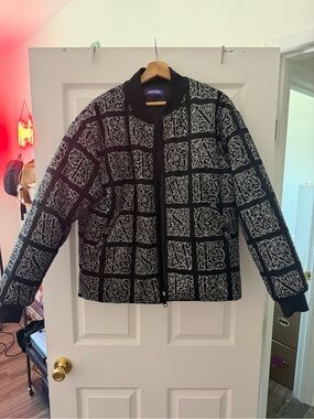 FA Black Jacket with Purple Logo Patch